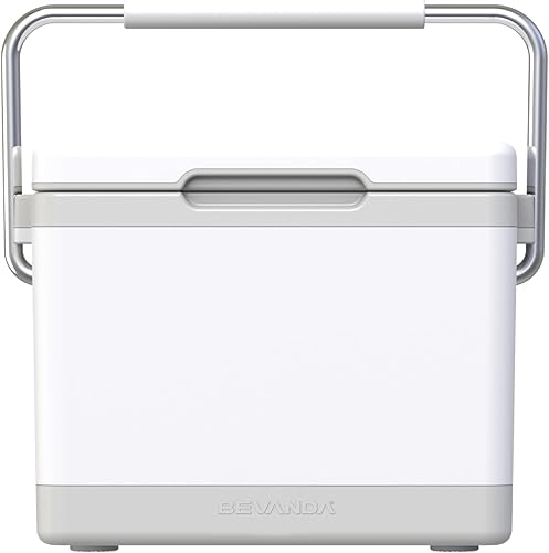 Bevanda - 10qt Verge Insulated Lunch Box - Durable Cooler with Magnetic Ice Packs - Rugged Hard Shell Lunch Cooler for Jobsite Lunches, Outdoor