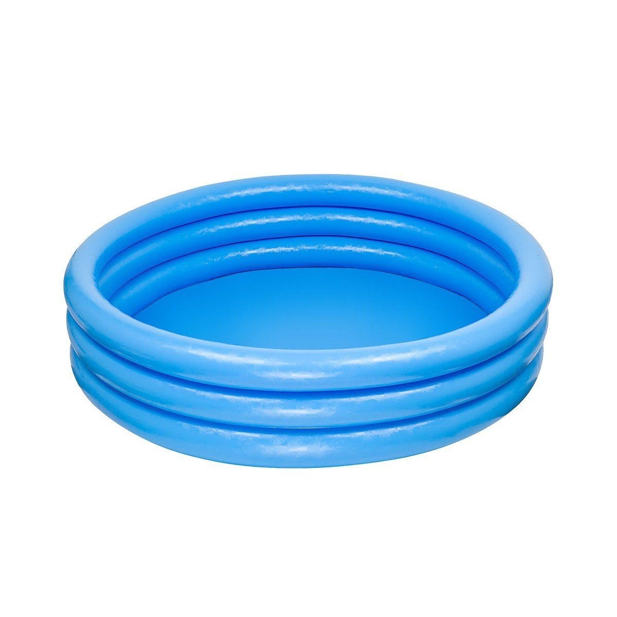 Intex Inflatable Swimming Paddling Play Pool 3 Ring Blue Toy Kids Childs Childrens Baby Family Sizes - 45'' , 58'' , 66'' Diameter (45'' x 10'')