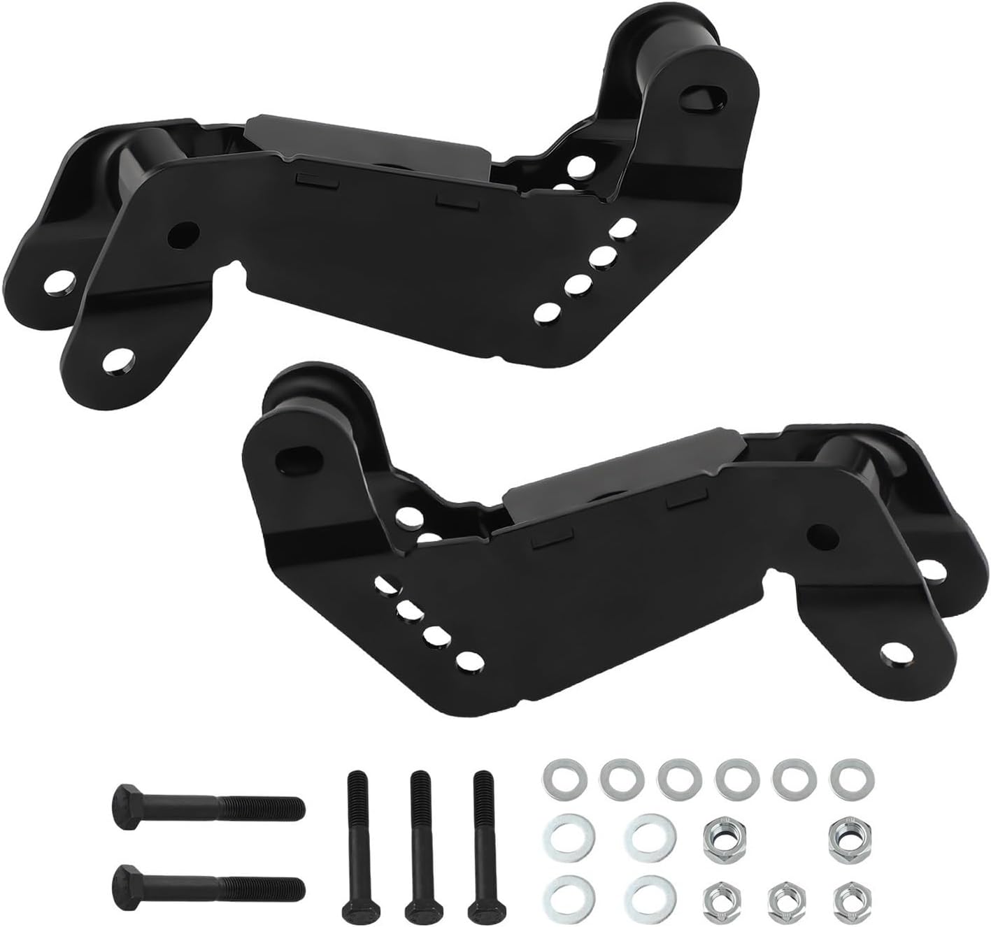 Compatible with 2007 to 2018 JK JKU Front Arm Relocation Bracket 2-4 Inch Lift