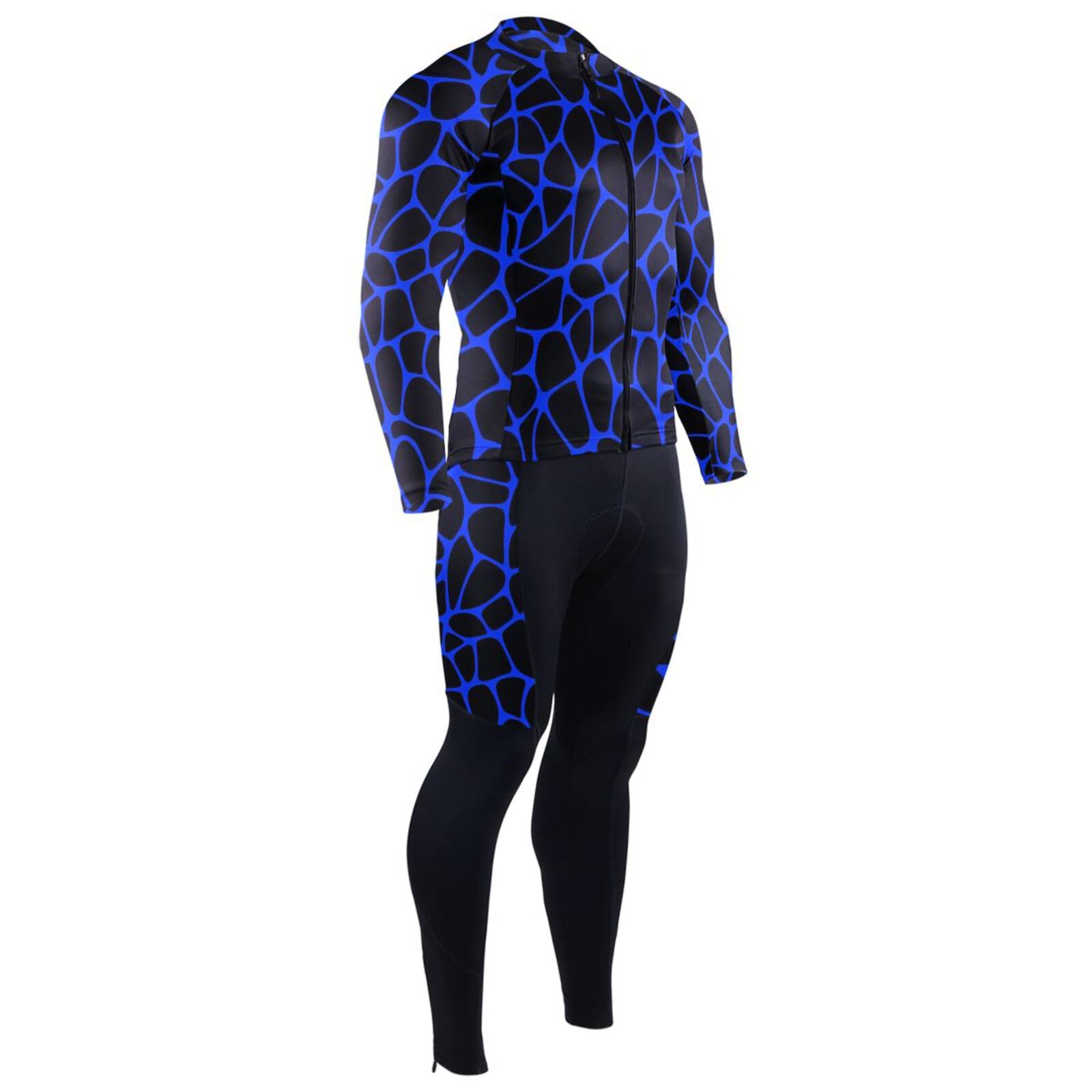 Herren-Radtrikot mit Taschen, leichte Fahrradbekleidung für Herren, 3D-gepolstert