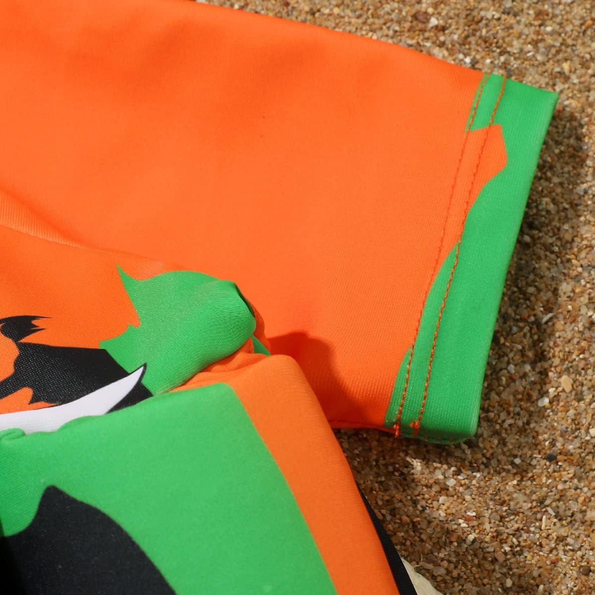 Toddler One-Piece Swimsuit Beach Sport Summer Swimwear Hawaiian Floral Bathing Suit for Girls Boys - Image 3