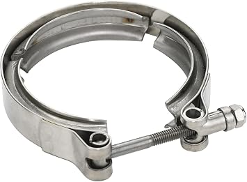 AKIHISA 2 Inch V Band Clamp Stainless Steel_304, for Turbo Exhaust Down pipes Flange Kit, Racing Ford Pickup Truck Exchange Exhaust Accessories