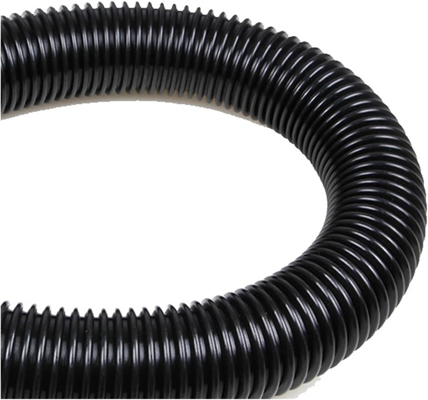 General Vacuum Cleaner Hose Inner 40mm Outer 48mm Bellows Straws Industrial Thread Durable Part Soft Pipe(Black-6m (40mm))