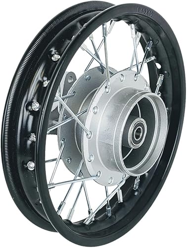 Miniatura 4 de Conjunto de llanta de rueda trasera delantera de 10 pulgadas, 0.472 in, 50 cc, 70 cc, 90 cc, 110 cc, Dirt Pit Pro Trail Bike CRF50 DRZ70 PW50 BBR50