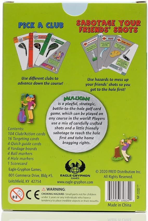 Mulligan: The Golf Card Game