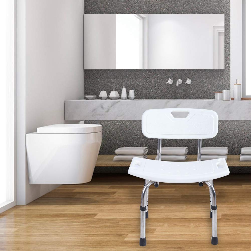 Banco de Ducha de Silla elevadora de bañera portátil, Asientos de baño, Silla de bañera médica para Adultos Ancianos discapacitados