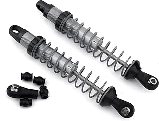 SSD RC Pro Scale 90mm Shocks Silver/Black (2)