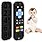 Teething Relief Teethers Toys for Babies 3-6-12 Months Gifts, Food Grade Silicone Sensory Baby Remote Control Teether Bath Toy for Newborn Infant Boy Girl Autism Birthday Christmas Gift, Black