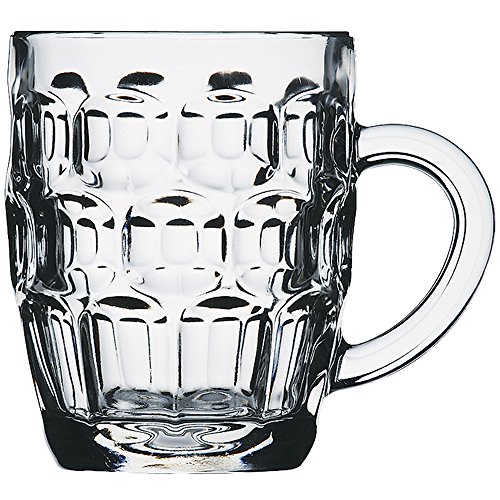 Yamashita Kogei 13253000 Glass Britannia 600 Stein, 20 oz, 5.2 x 5.2 x 4.9 inches (13.2 x 13.2 x 12.5 cm)