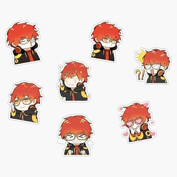 Magnet Mystic Messenger 707 Seven Saeyoung Magnetic Reusable Vinyl Sticker 5"