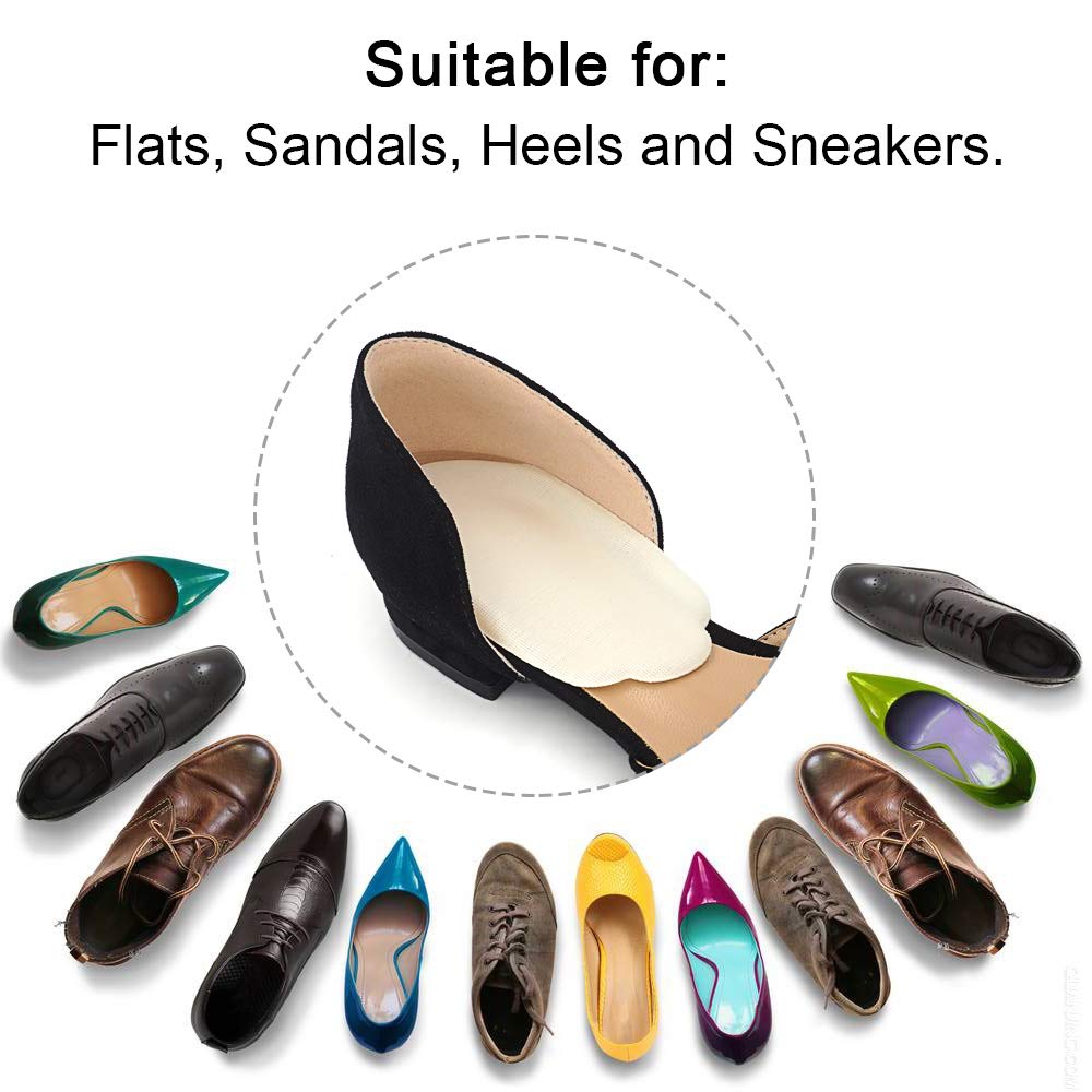 Buy Dr. Foot’s Orthopedic Medial & Lateral Heel Wedge Silicone Insoles