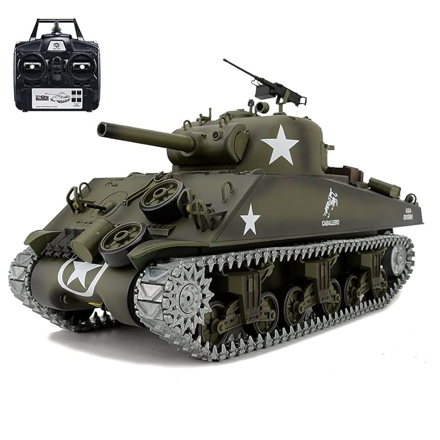 M4A3 Sherman 105 ラジコン戦車 1/16スケール Amazon.co.jp: 最新7.0 ver 戦車 ラジコン米陸軍シャーマンM4A3