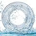 Anello Nuoto, Anello Nuoto Bambini, Bambola cartoni animati Anello Nuoto Gonfiabile con Paillettes, Anello Nuoto Color Macaron in PVC Piscina Bambini Piscina Estiva All'aperto Giocattoli,65 cm