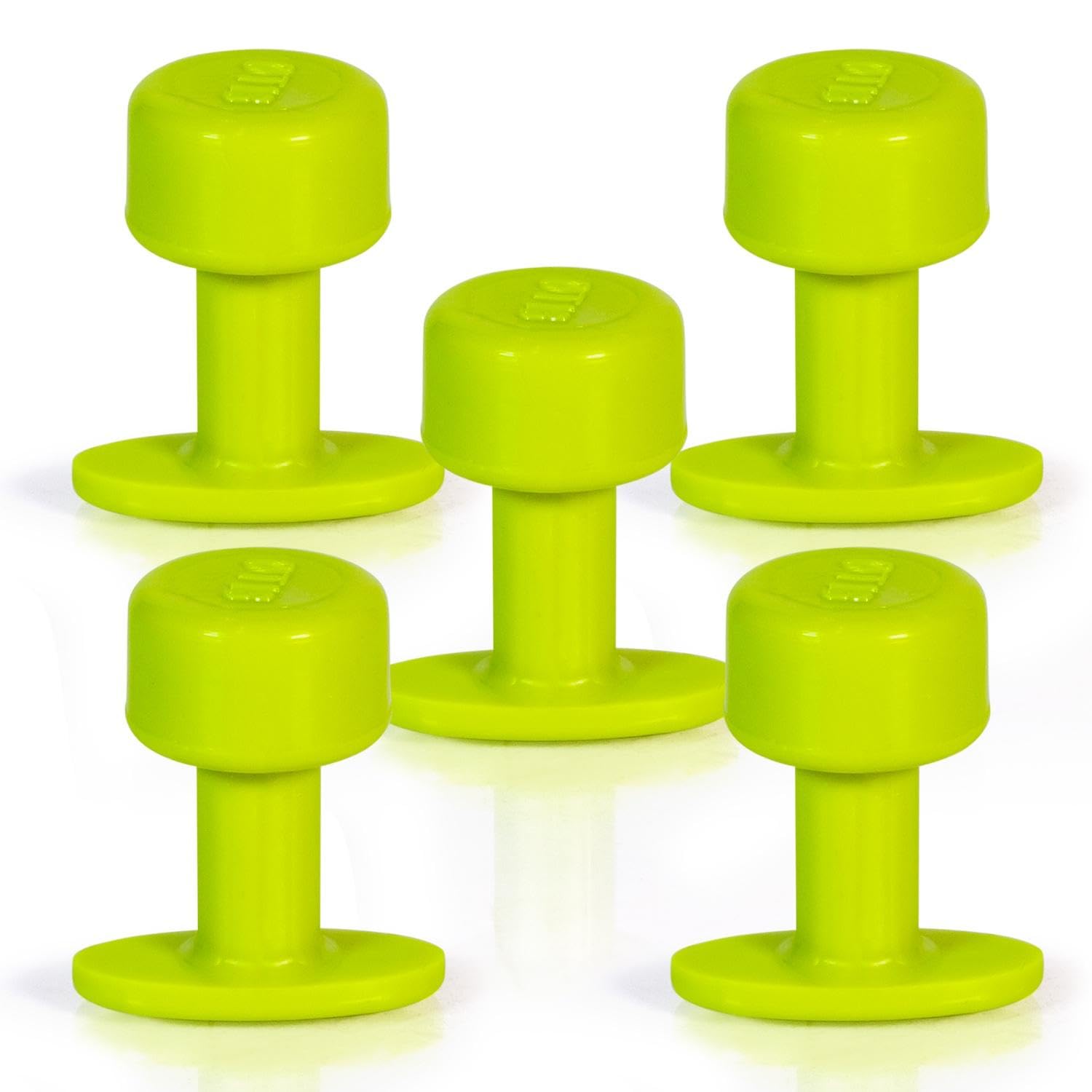 Black Plague Green Oval Tab 18mm Pack of 5