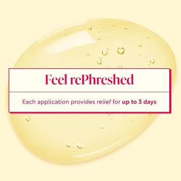 RepHresh Odor Eliminating Vaginal Gel, Fragrance Free, Balances Vaginal pH, Odor Control Up to 3 Days, 4 Pre-Filled Applicators