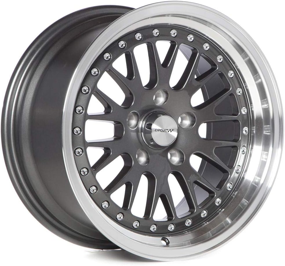 Circuit Performance CP21 16x8 Gun Metal Wheel 5×114.3 [+25mm]