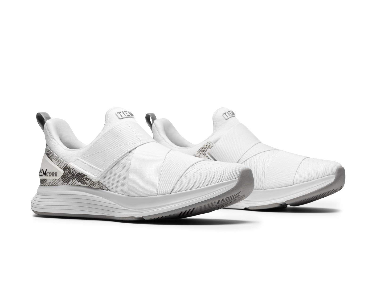 TIEM Latus - Ivory Snake - Studio Fitness Cross-Training Sneaker (Women's Size 9)