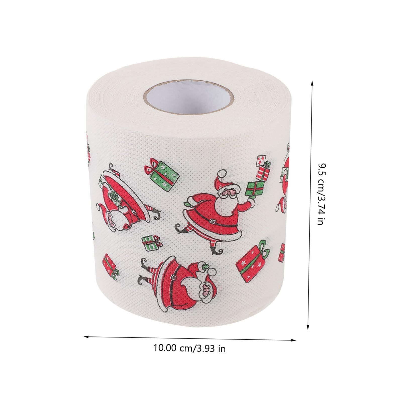 15 Rollen Weihnachts Servietten mit Festlichen Motiven Saugfähig Reißfest Staubfrei Einweg Papierservietten für Weihnachtsessen Party Deko Praktische Tischdekoration