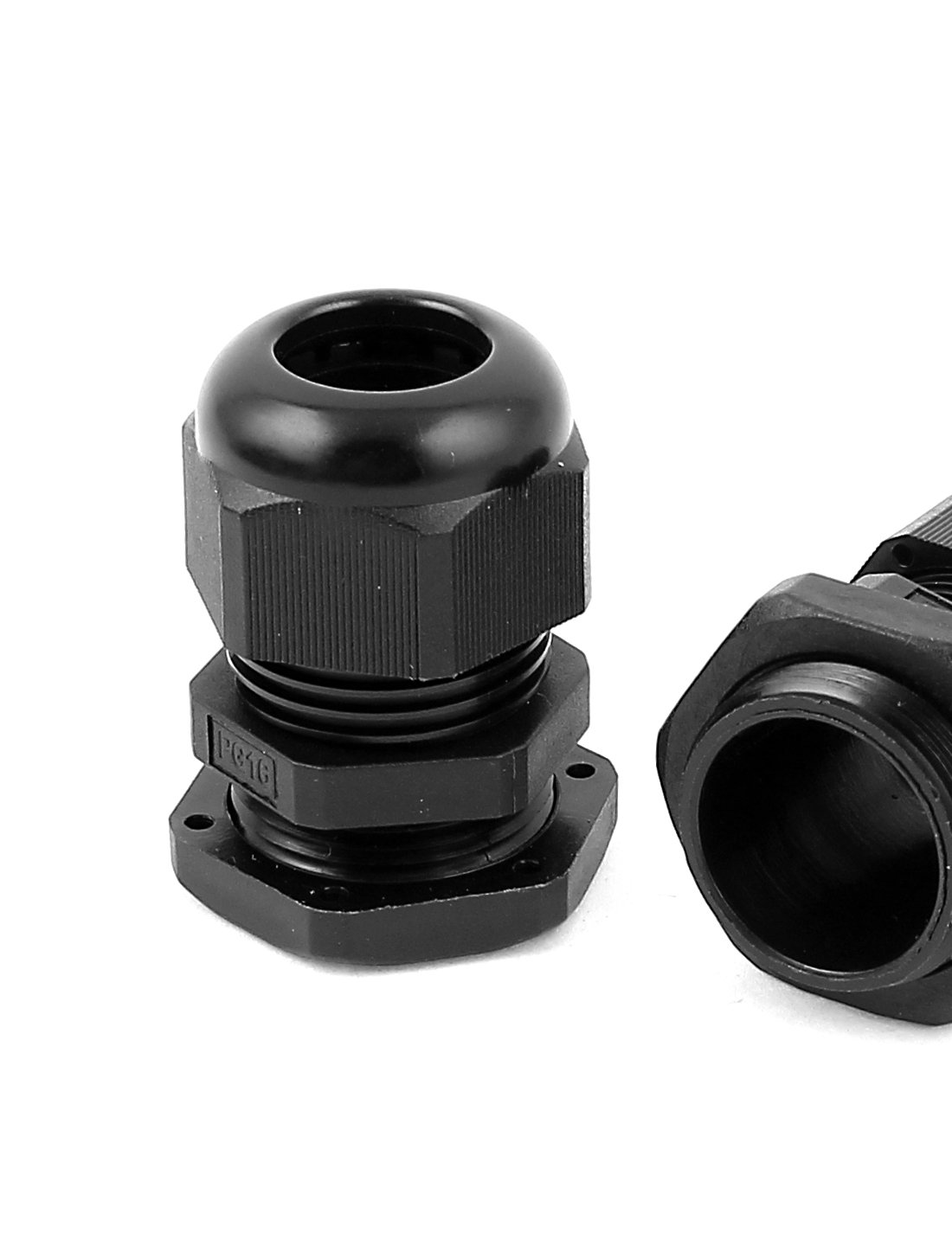 Aexit 18pcs PG16 Transmission Waterproof Cable Glands Connector for 10-14mm Dia Wire