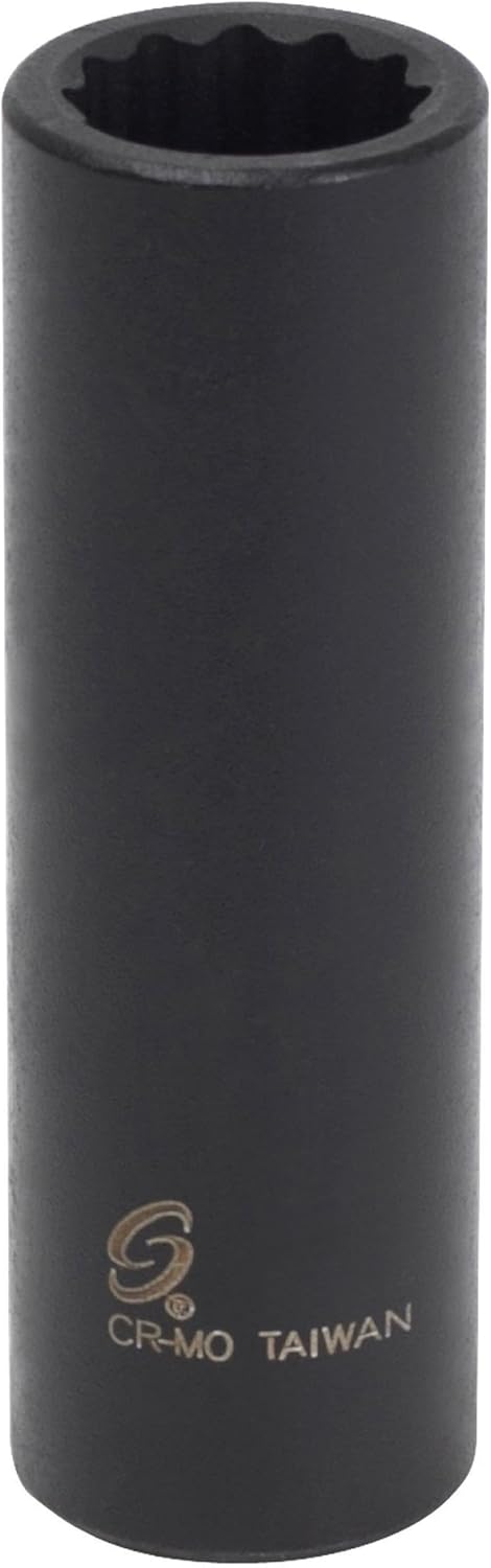 Sunex 36802 3/8-Inch Drive 3/8-Inch 12-Point Deep Impact Socket