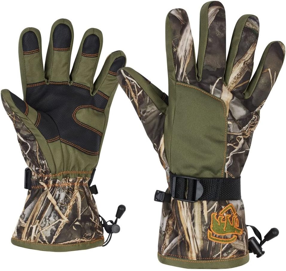ArcticShield Classic Elite Gloves – Waterproof & Windproof Hunting Mitts w/RETAIN Heat-Retention Technology, Fleece Lined, Textured Grip Palm, Extended Cuff for Cold Outdoor Conditions