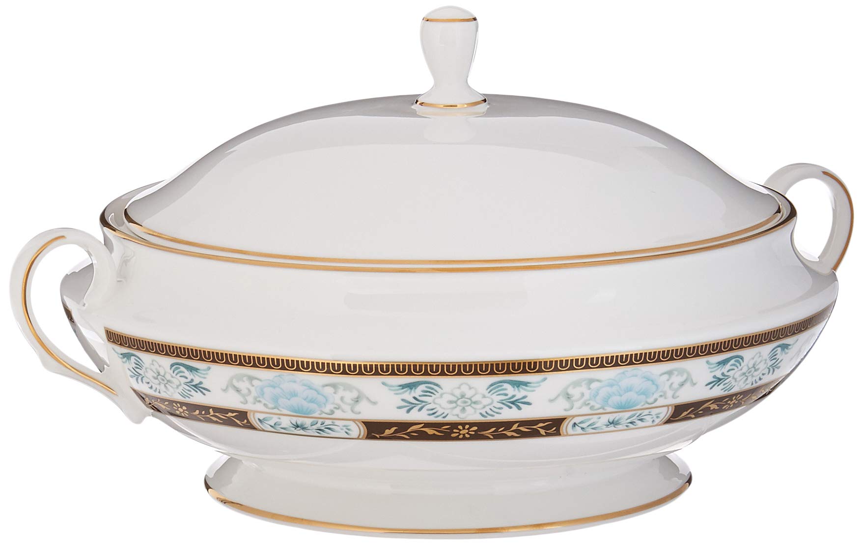 Lenox Marchesa Palatial Garden Covered Vegetable Bowl Desertcart