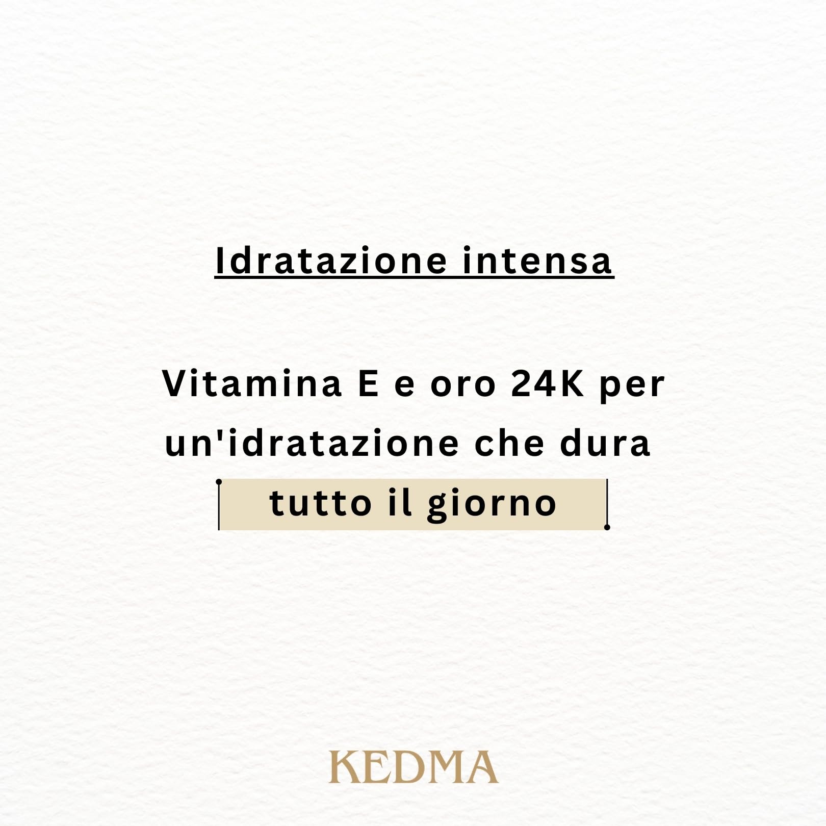 Kedma - Set Crema e Siero Viso con Oro 24K - Ringiovanimento e Idratazione - 50ml+50g