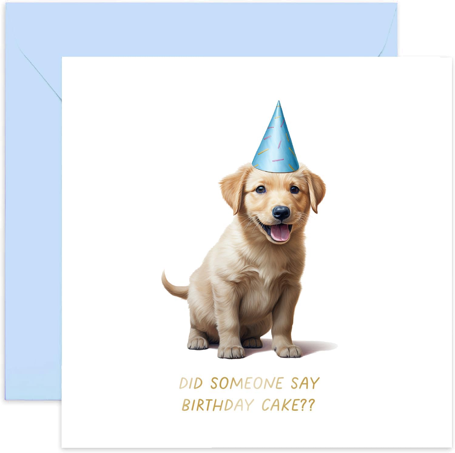 Old English Co. - Biglietto di auguri di compleanno con cane Do I