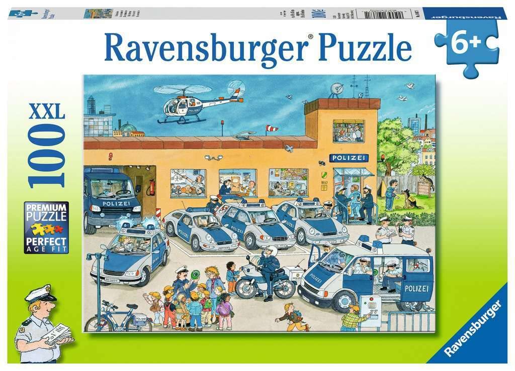 Ravensburger 10867 1 "Police District Puzzle (100-Piece)