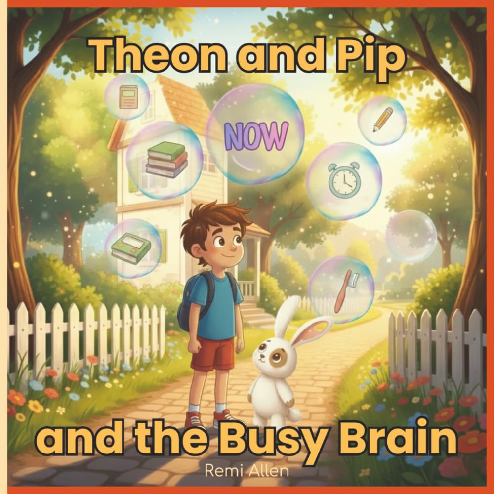 Theon and Pip and the Busy Brain: A Story About Racing Thoughts, Emotional Regulation, and Simple Tools for Little Busy Brains: perfect for children ... (Theon and Pip: Big Feelings, Brave Hearts)