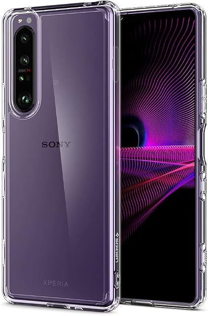 Spigen Ultra Hybrid Case Compatible with Sony Xperia 1 III - Crystal Clear