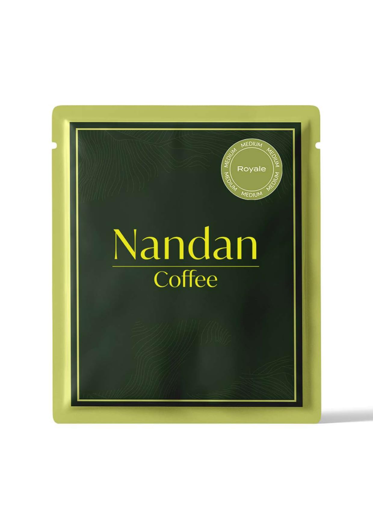 Nandan Single Serve Pour Over with Royale Medium Roast (Pack of 10) Arabica Blend Coffee -Travel Friendly-picture-31