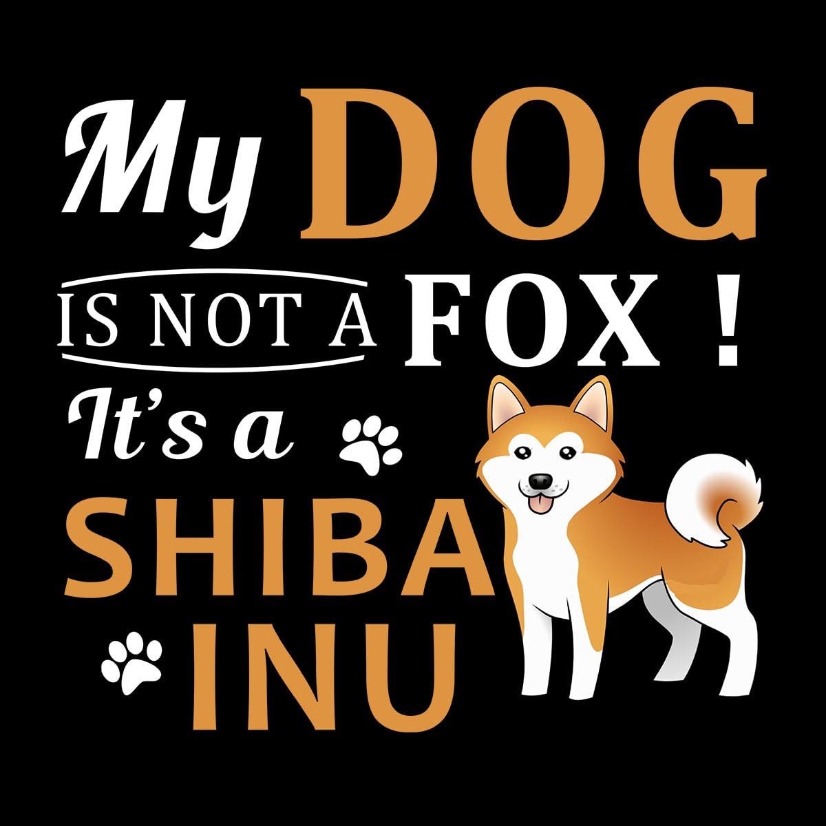 i am not a fox shiba inu