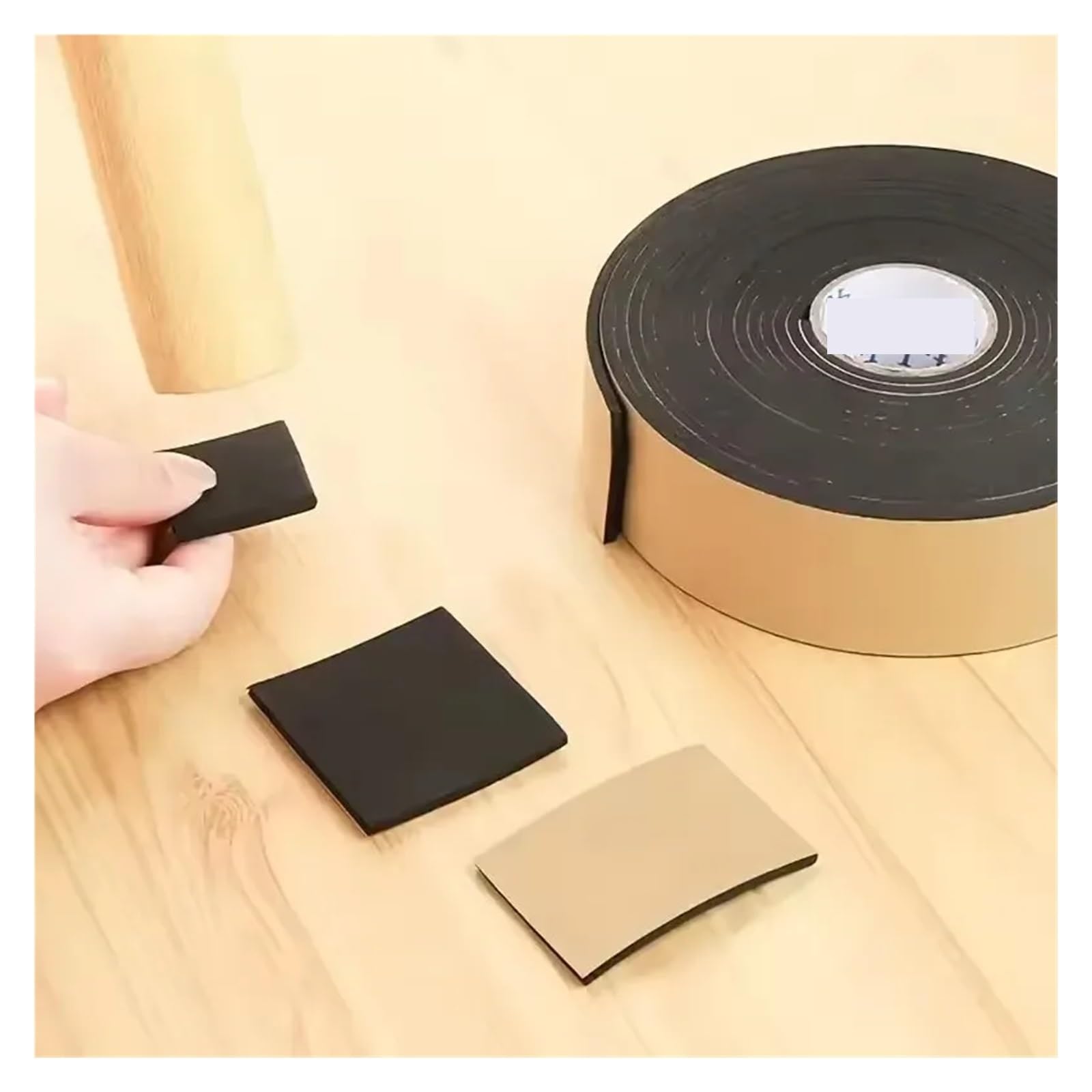 Almohadillas para Muebles Almohadilla Protectora autoadhesiva for Patas de Muebles, tapete silencioso Antideslizante, Protector Suelo, Adhesivo for Mesa y Silla, 1/4 Uds(2pcs)