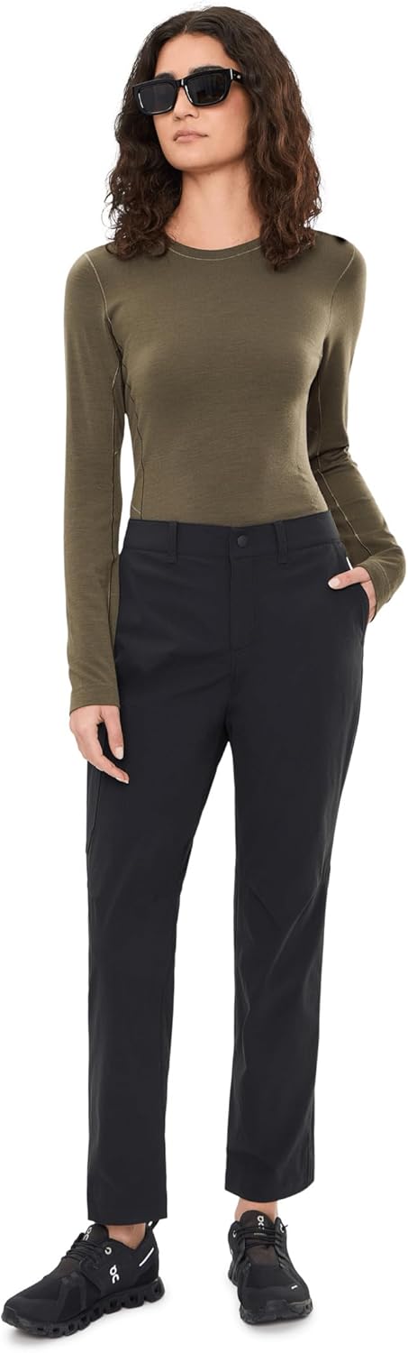 Royal Robbins Women's Standard Truckee Pants, Jet Black