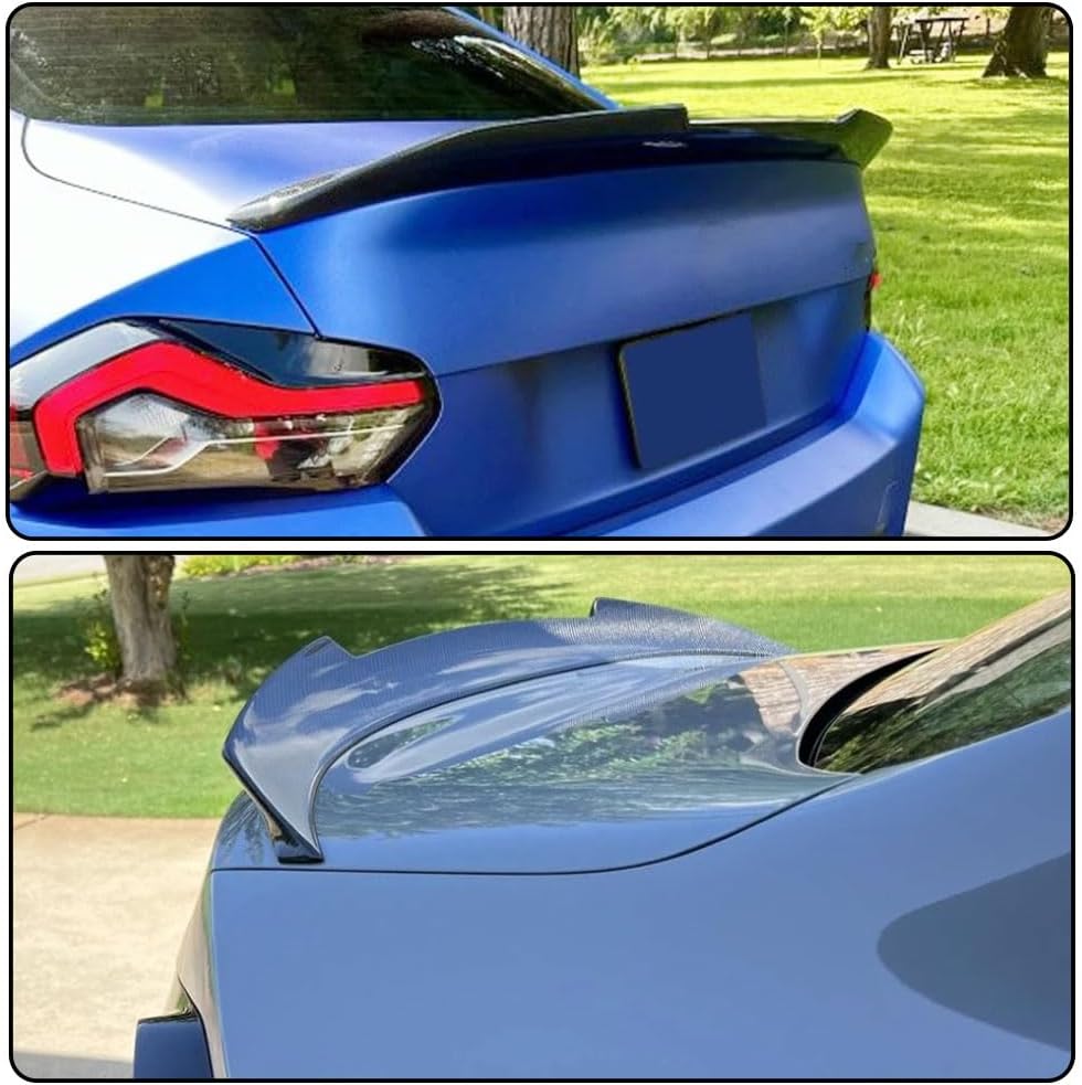 MCARCAR KIT G42 Carbon Fiber Rear Trunk Spoiler for BMW 2 Series G42 G87 M2 Coupe 2022-2024 Rear Spoiler Wing Lip Accessories Exterior Factory Outlet