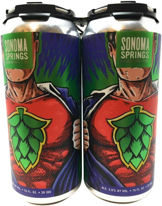 Sonoma Springs Brewing Co, Pale Hazy Rotating, 4pk, 16 Fl