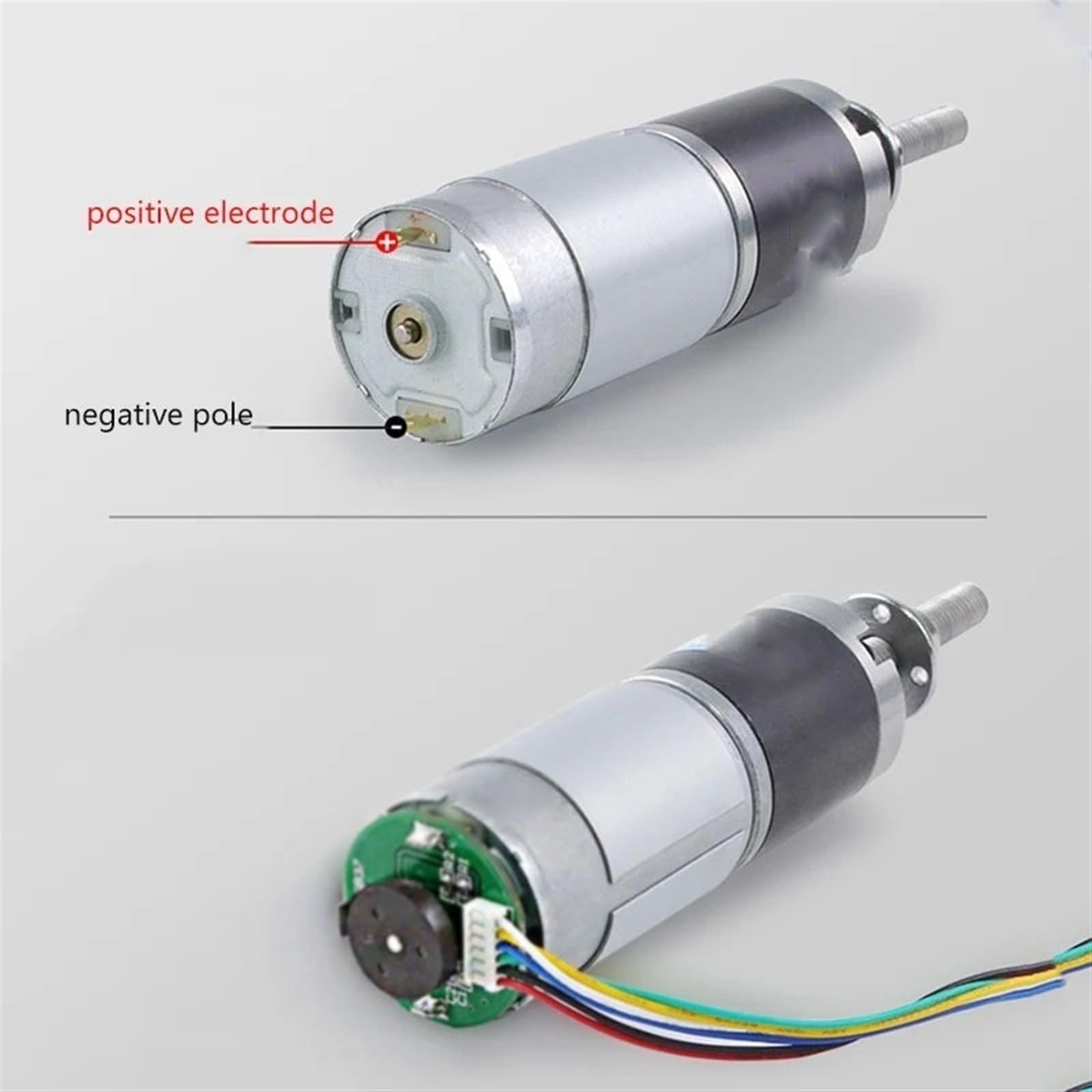 Driver Controller 1pcs 36mm Diameter Planetary Gearbox Gear Motor with Bracket 12V DC Speed Reduction Motor 50mm Long M8 Threaded Screw CNC Machine(98RPM)