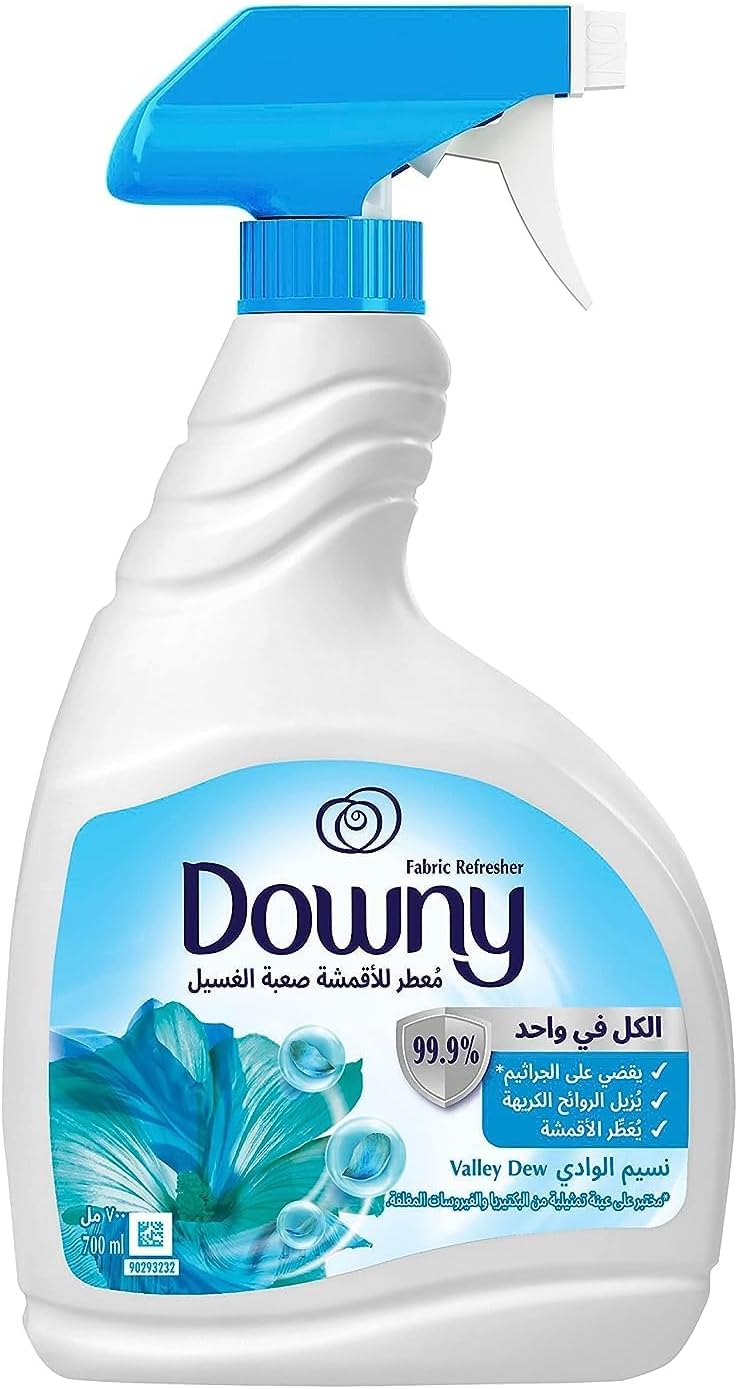 Downy Fabric Refresher, Valley Dew, Antibacterial,700 ml Spray