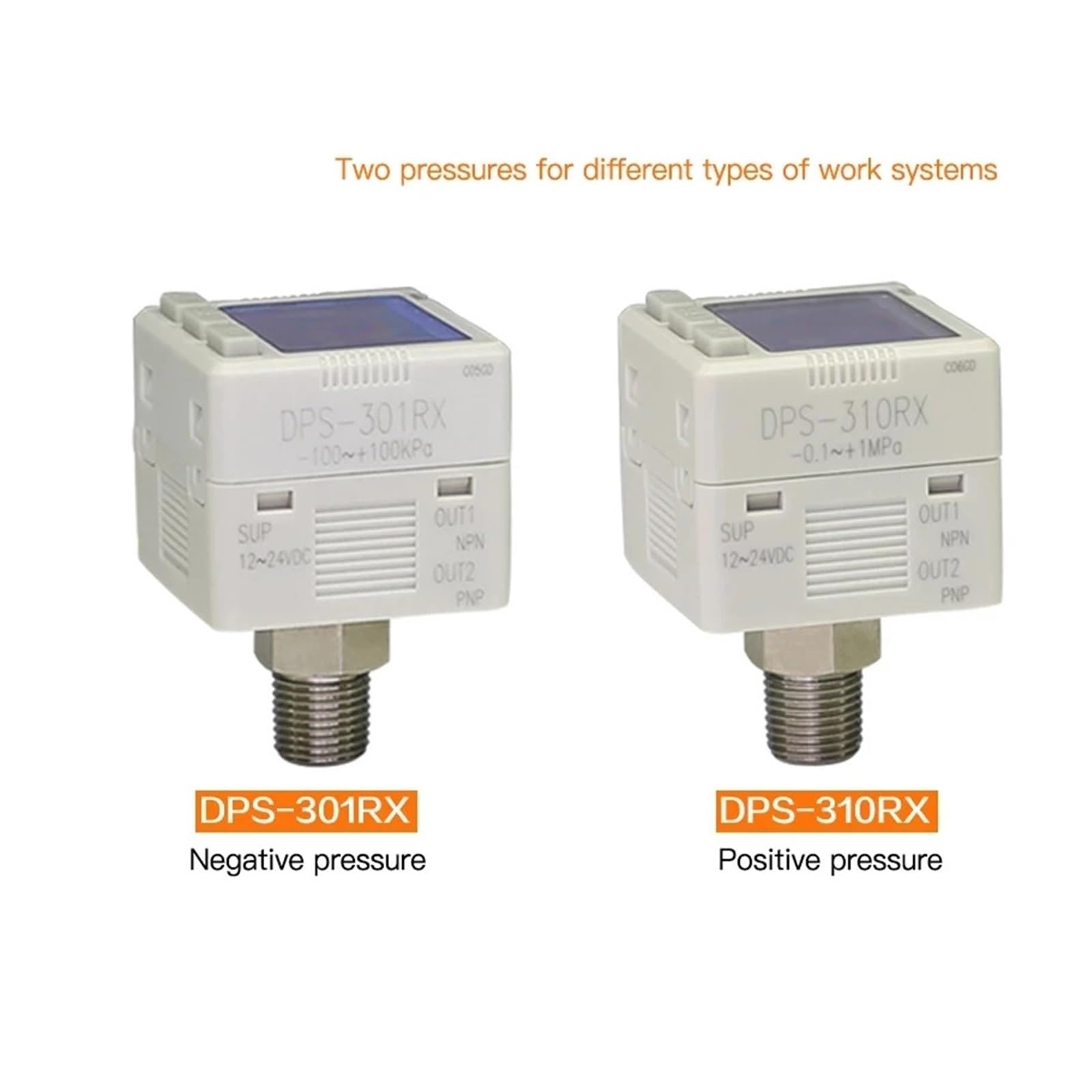 Presostato digital Presostato electrónico/manómetro digital Procesador de fuente de aire(DPS 310RX Positive)