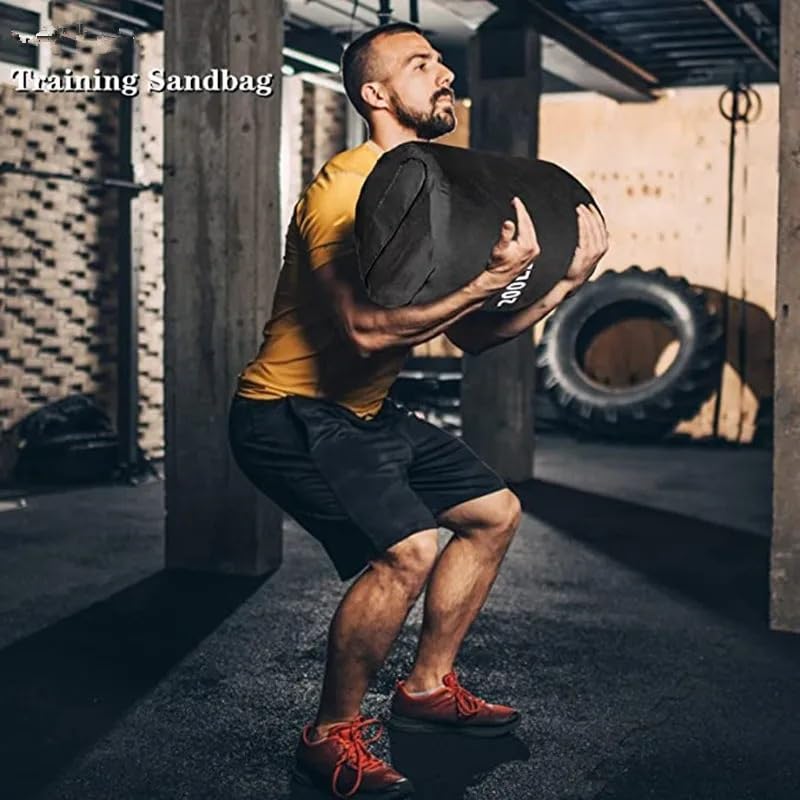 Sport Sandbag, Power Bag 50LB-250LB Sacchi di Sabbia da Allenamento Regolabili for carichi Pesanti Pesi Fitness Boxe Sollevamento Fitness