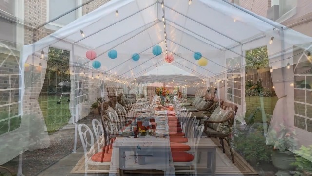 Amazon.com : 20x20 Heavy Duty Party Tent Upgraded Galvanized