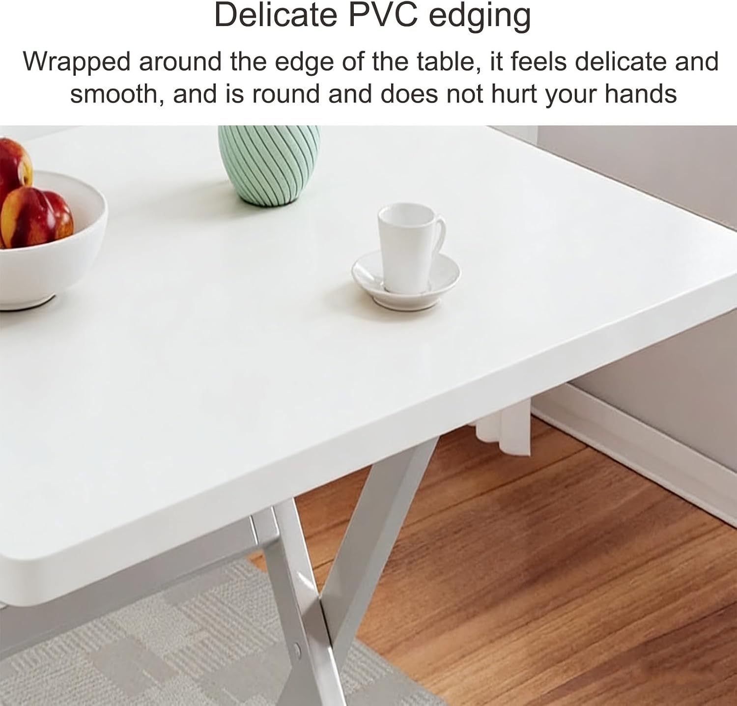 Oval Table Top, White Dining Table Replacement Surface, DIY Portable Desktop Easy to Clean for Restaurant Living Room Balcony (31.5x19.7in/80x50cm)