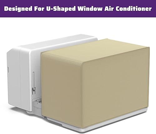 Miniatura 4 de Mxclimate Cubierta exterior de aire acondicionado para Midea U en forma de 800010000120000 BTU, a prueba de polvo, impermeable, cubierta de CA para