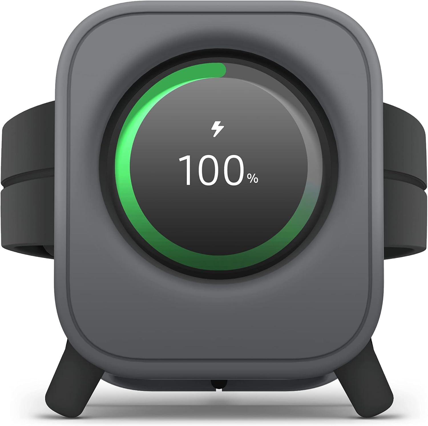 elago GWT5 Charging Stand Compatible with Samsung Galaxy Watch 8, 7, 6/6 Classic, 5/5 Pro (40, 43, 44, 45, 47mm) Classic Speaker Design - [Charging Cable Not Included] [Dark Grey] - Image 8