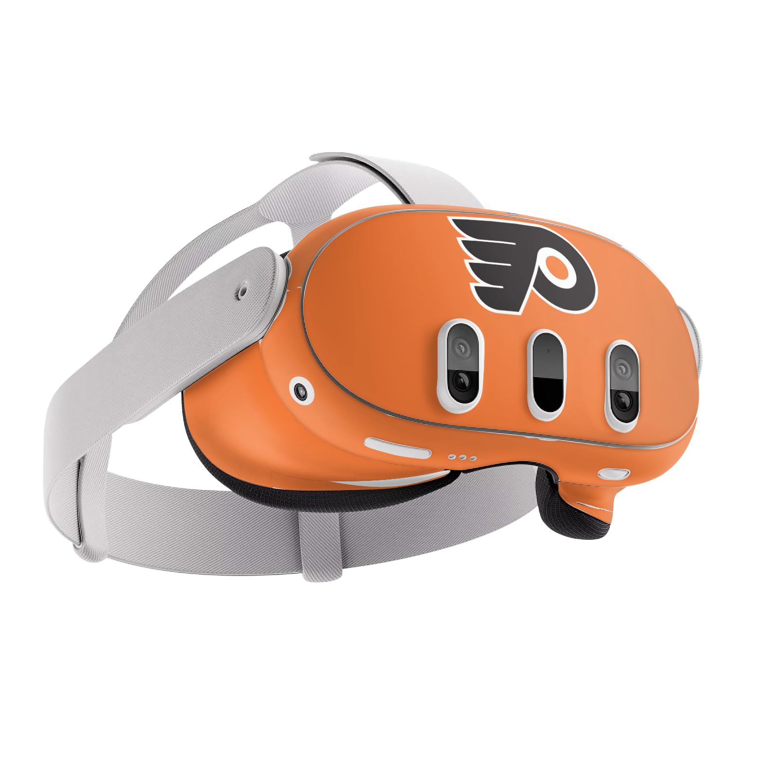 Head Case Designs Officially Licensed NHL Plain Philadelphia Flyers Vinyl Sticker Skin Decal Cover Compatible with Meta Quest 3