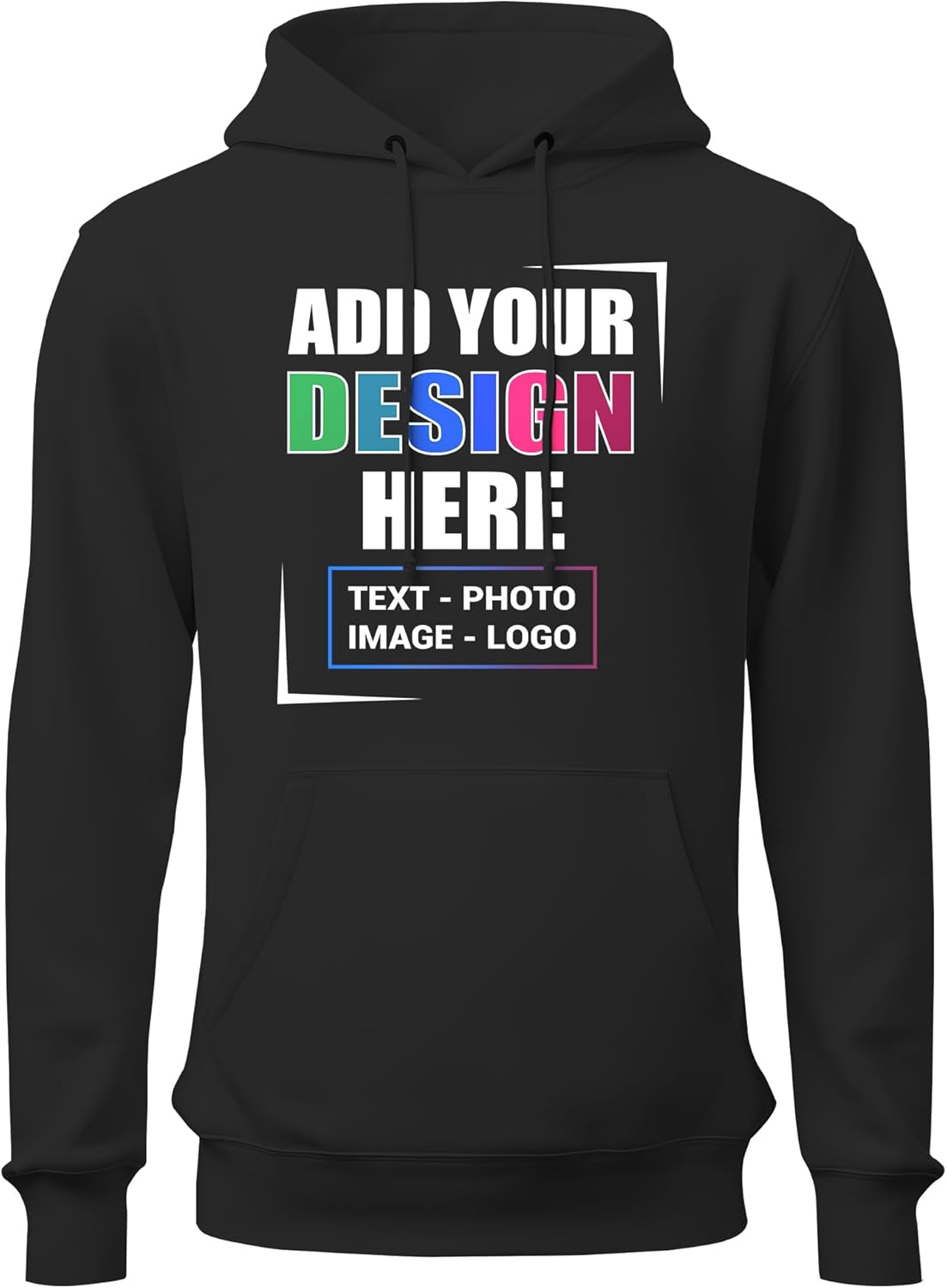 Personalised Any Text / Logo hoodies – custom hoodie for Mens Ladies looking to dress up in style / personalised hoodies for women made of comfortable and durable garment / customised hoodie for men.