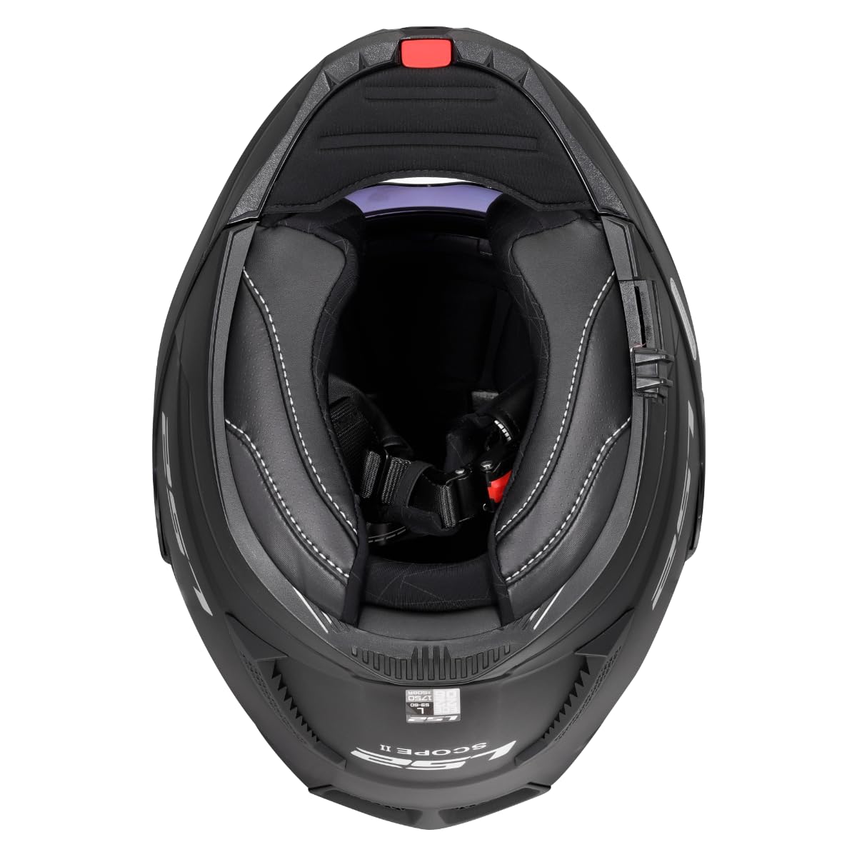 LS2, Casco Moto Modular Scope II Solid Matt Black