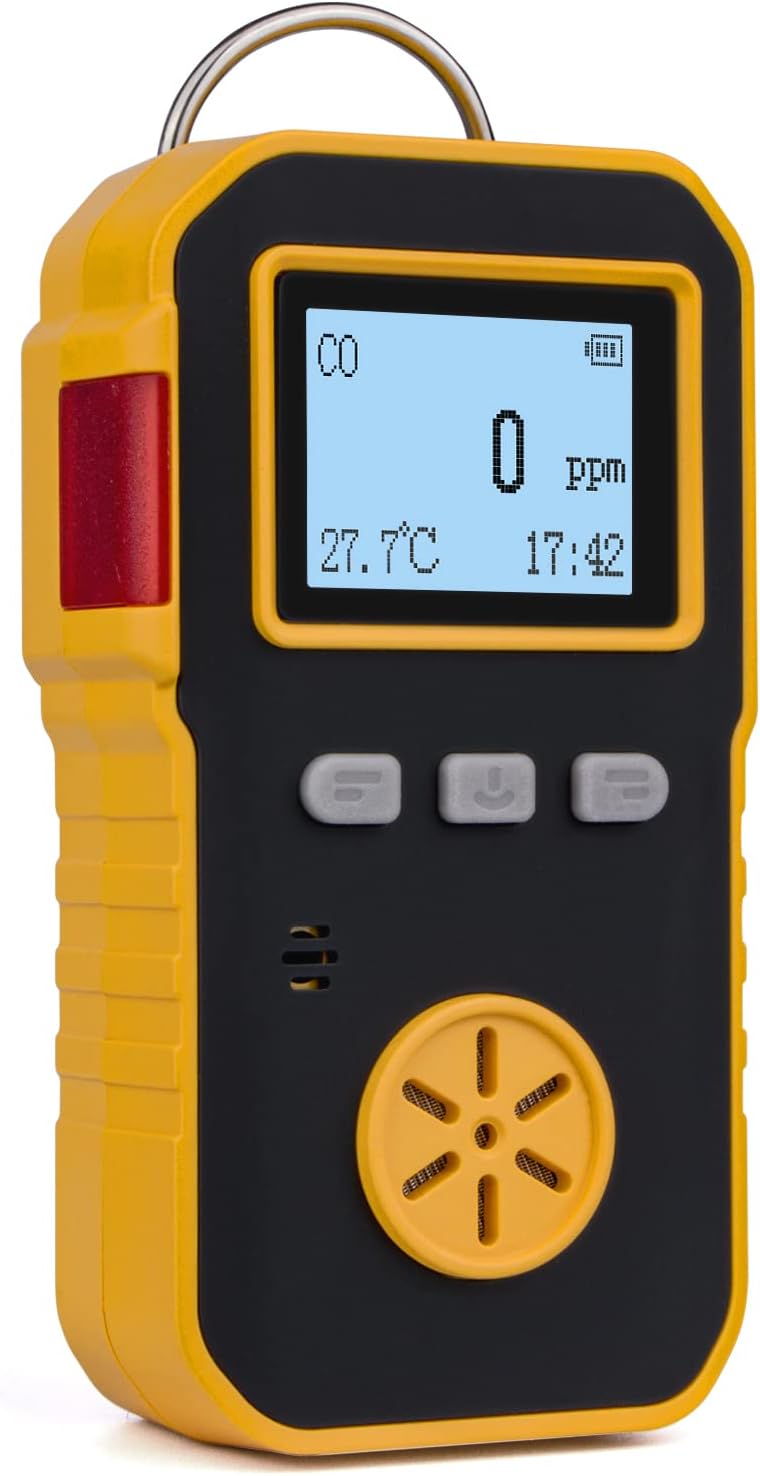 Bosean Gas Detector, Rechargeable Single Gas Meter, Handheld Gas Tester
