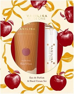 Vasilisa(ヴァシリーサ) ヌードワン ミニ香水&ハンドクリームセット プレゼント ギフト コフレ アップル バニラ グルマン 香水 レディース ハンドクリーム ハンドケア